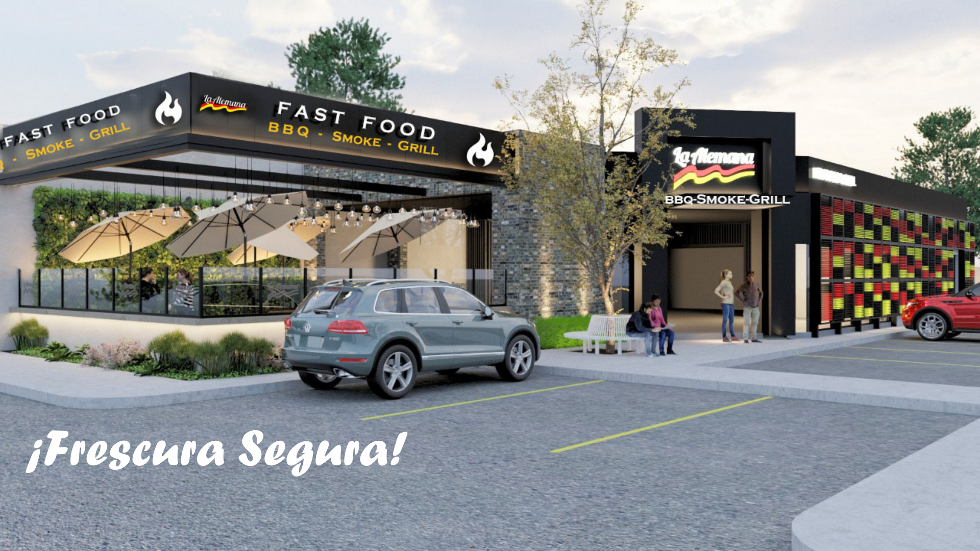 Stand La Alemana en evento